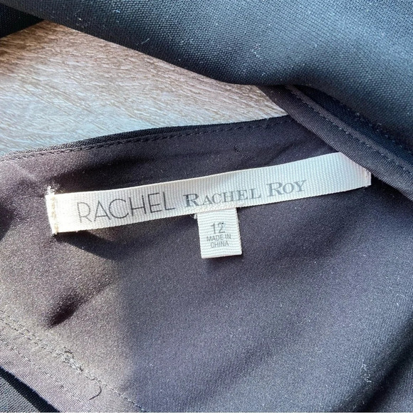 Rachel Roy Peplum Hem Open Back Tank Top - Picture 7 of 13